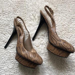 Snakeskin Platforms